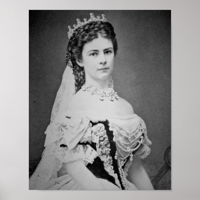 Póster Elisabeth de Austria Hungría (Frente)