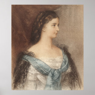 Póster Elisabeth de Baviera - Empress Sisi - Hapsburgs