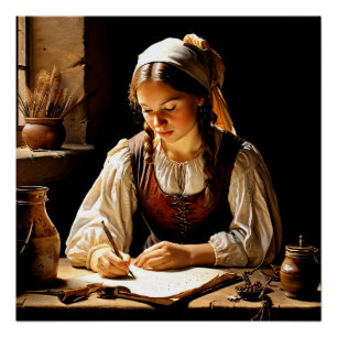 Póster "Elisabeth", "El joven académico"