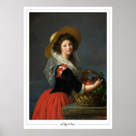 Póster Élisabeth Vigée Le Brun Zedign Art Poster #5