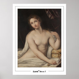 Póster Elisabetta Sirani Zedign Art Poster #159