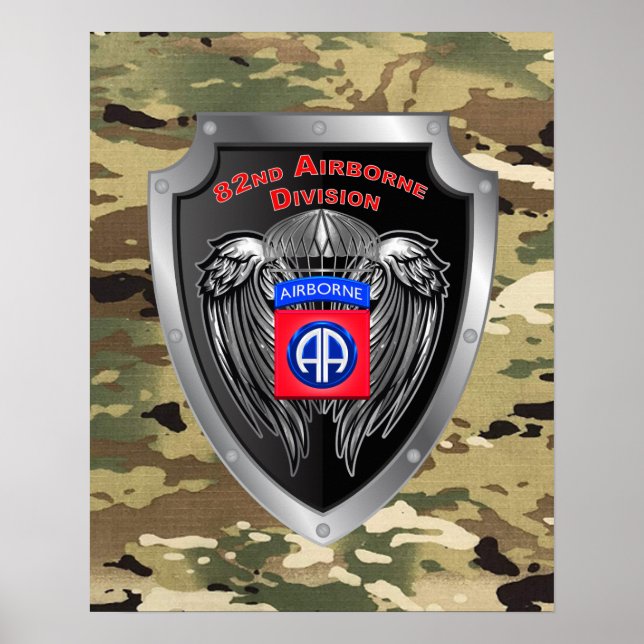Póster Elite 82ª División Aérea (Frente)