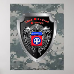 Póster Elite 82nd Airborne Division