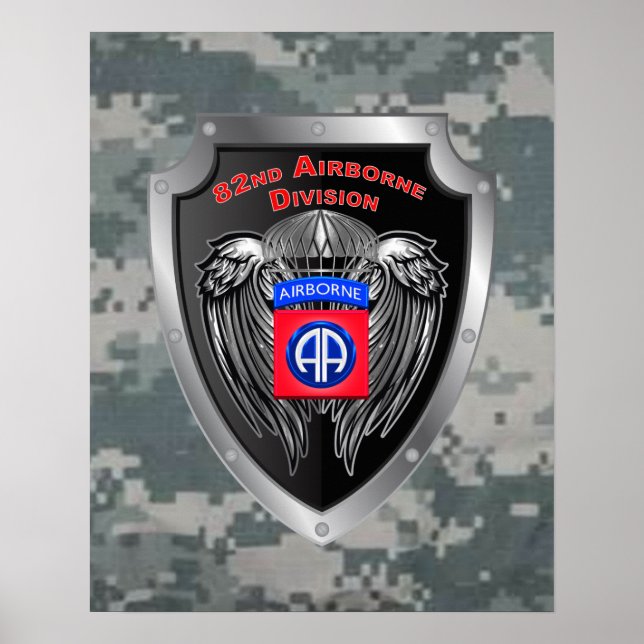 Póster Elite 82nd Airborne Division (Frente)