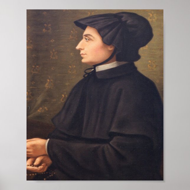 Póster Elizabeth Ann Seton (Frente)