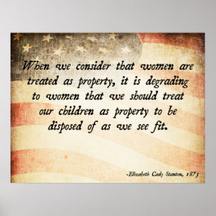 Póster Elizabeth Cady Stanton