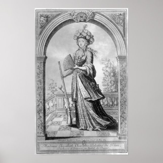 Póster Elizabeth Charlotte of the Palatinate (Frente)