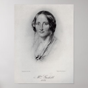 Póster Elizabeth Cleghorn Gaskell