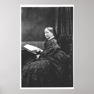 Póster Elizabeth Cleghorn Gaskell  19th century