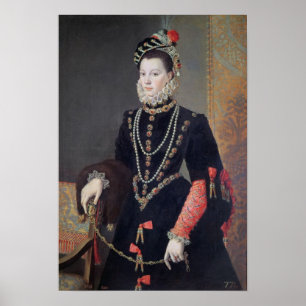 Póster Elizabeth de Valois, 1604-8