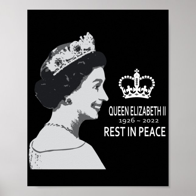 Póster Elizabeth, descansa en paz (Frente)