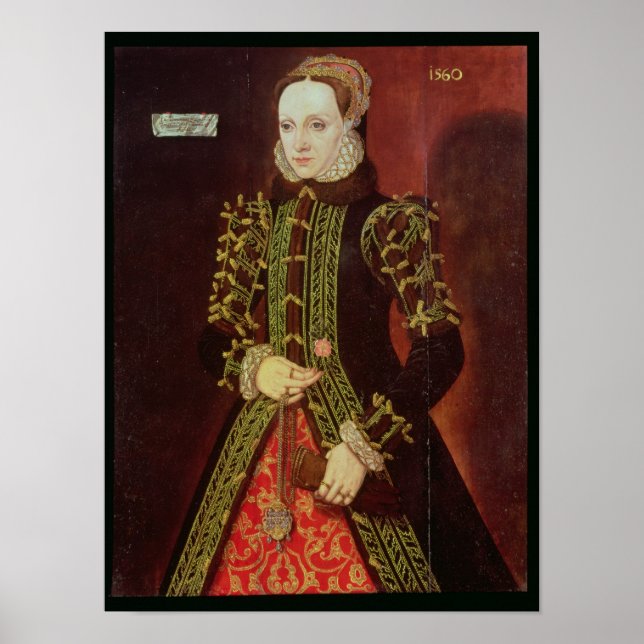 Póster Elizabeth Fitzgerald, Countess of Lincoln, 1560 (Frente)