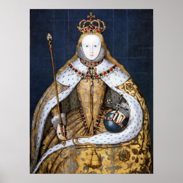 Póster Elizabeth I (Frente)