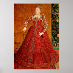 Póster Elizabeth I de Inglaterra (el "retrato de Hampden