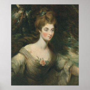 Póster Elizabeth, Lady Croft - Retrato de John Constable