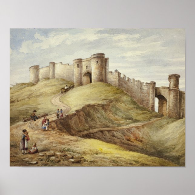 Póster Elizabeth Murray - Castillo de Scarborough (Frente)