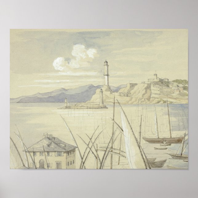 Póster Elizabeth Murray - Génova de la Croce di Malta (Frente)