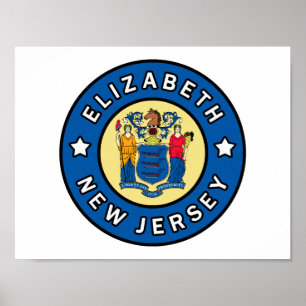 Póster Elizabeth Nueva Jersey