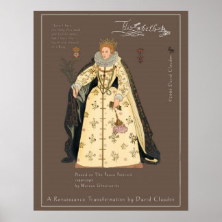Póster Elizabeth R de Inglaterra