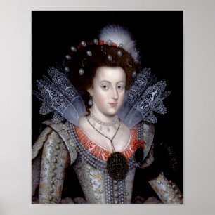 Póster Elizabeth, reina del invierno de Bohemia