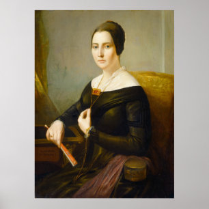 Póster Elizabeth Smith - Poster Bella Artes de John W. Pa