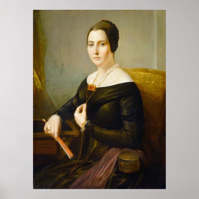 Póster Elizabeth Smith - Poster Bella Artes de John W. Pa (Frente)