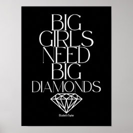 Póster Elizabeth Taylor cita el poder de las mujeres