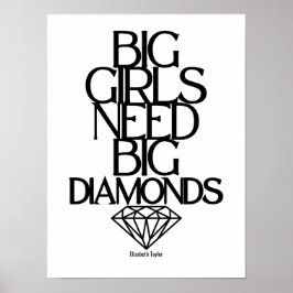 Póster Elizabeth Taylor cita el poder de las mujeres