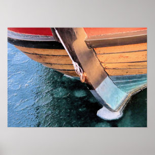 Póster Elizabeth Tilley en el helado puerto de MAMÁES Ply