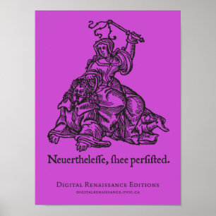 Póster Elizabeth Warren