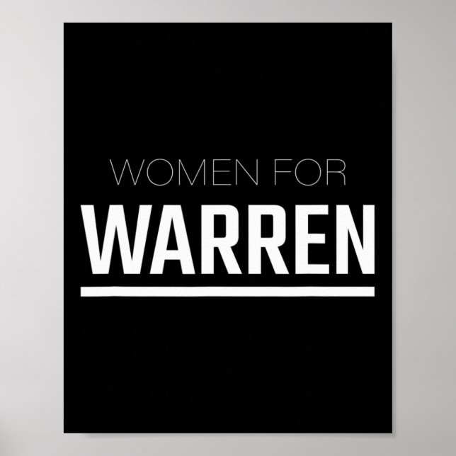 Póster Elizabeth Warren  (Frente)