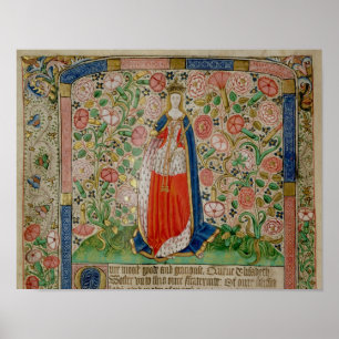 Póster Elizabeth Woodville  Queen Consort of King