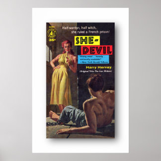 Póster Ella-Diablo por Harry Hervey Poster