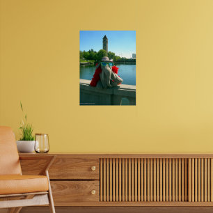 Póster Ella en el parque