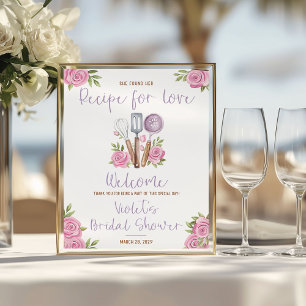 Póster ¡Ella Encontró su Receta para el Amor! Bienvenida