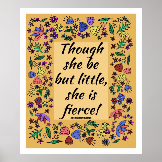 Póster Ella Es Feroz (Frente)