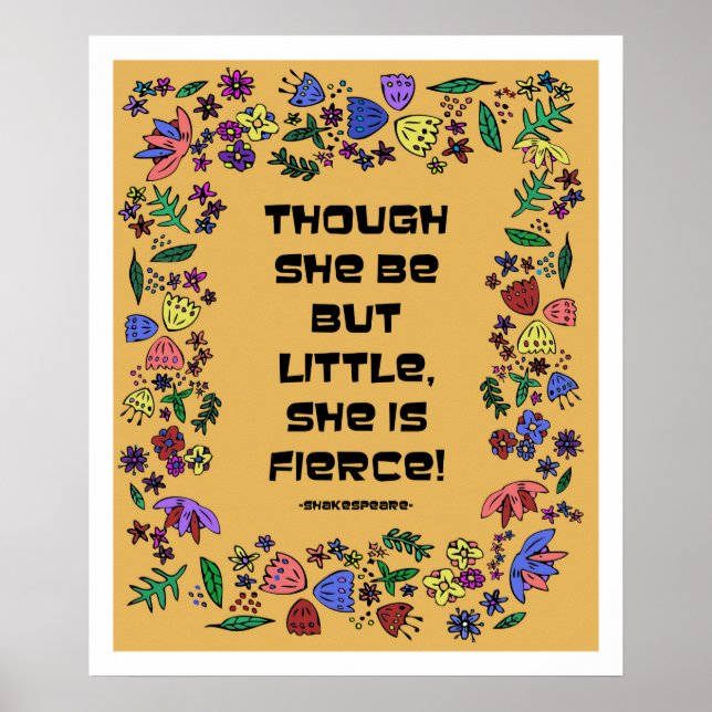 Póster Ella Es Feroz (Frente)