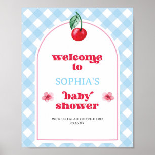 Póster Ella es la cereza en la cima, bienvenido Baby Show