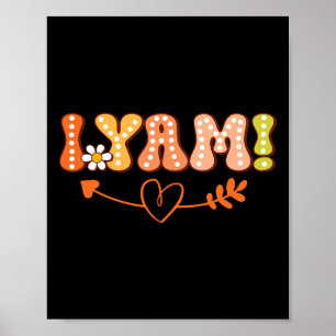 Póster Ella es mi batata dulce I Yam Thanksending Autumn