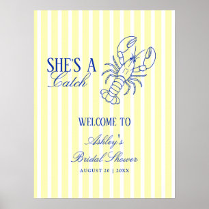 Póster Ella Es Una Captura Bienvenida de Despedida de Sol