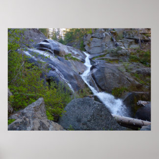 Póster Ella Falls en el Parque Nacional Sequoia