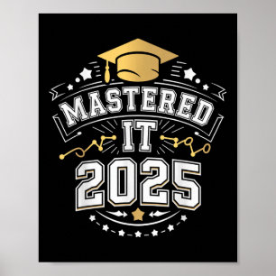 Póster Ella lo Dominó 2025 Grado de Maestría Graduación G