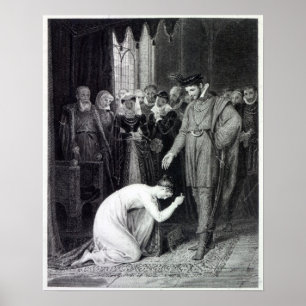 Póster Ellen Douglas que muestra el anillo