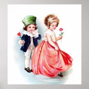 Póster Ellen H. Clapsaddle: Amo mi amor