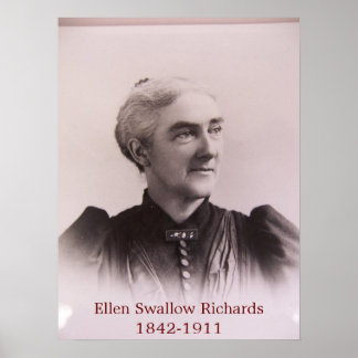 Póster Ellen Swallow Richards