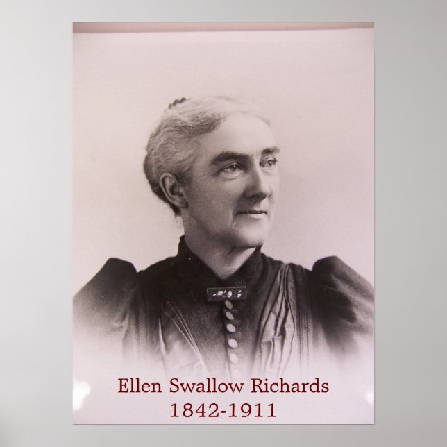 Póster Ellen Swallow Richards (Frente)