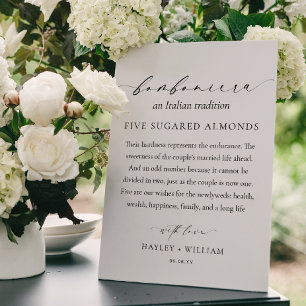 Póster Ellesmere Una Tradición Italiana 5 Almendras De Az