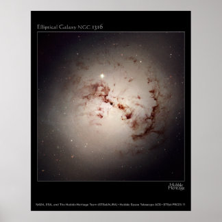 Póster EllipticalGalaxyNGC1316-2005-11-a