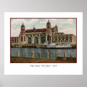 Póster Ellis Island Poster