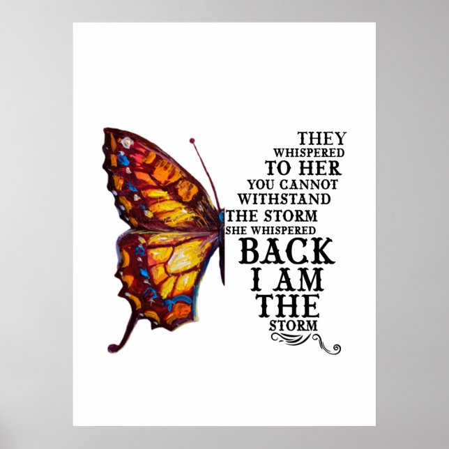 Póster Ellos La Susurraron, No Puedes Soportar La Torment (Frente)